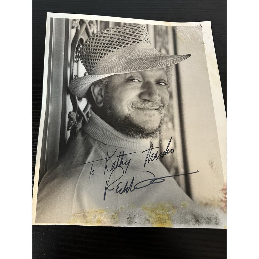 VINTAGE 8x10 PHOTOGRAPH INSCRIBED BY COMEDIAN REDD FOXX From 1970’s